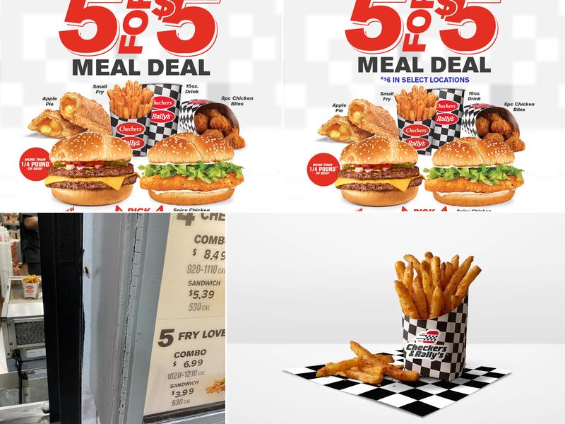 Checkers Menu