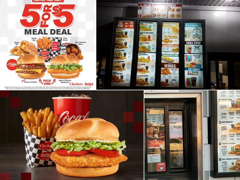 Checkers Menu