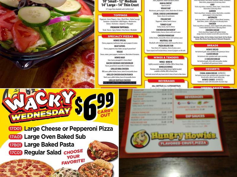 Hungry Howie's Pizza & Subs Menu