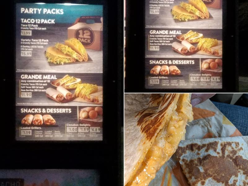 Taco Bell Menu