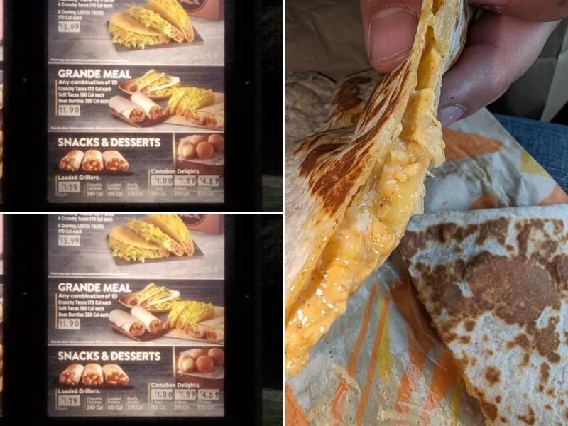 Taco Bell Menu