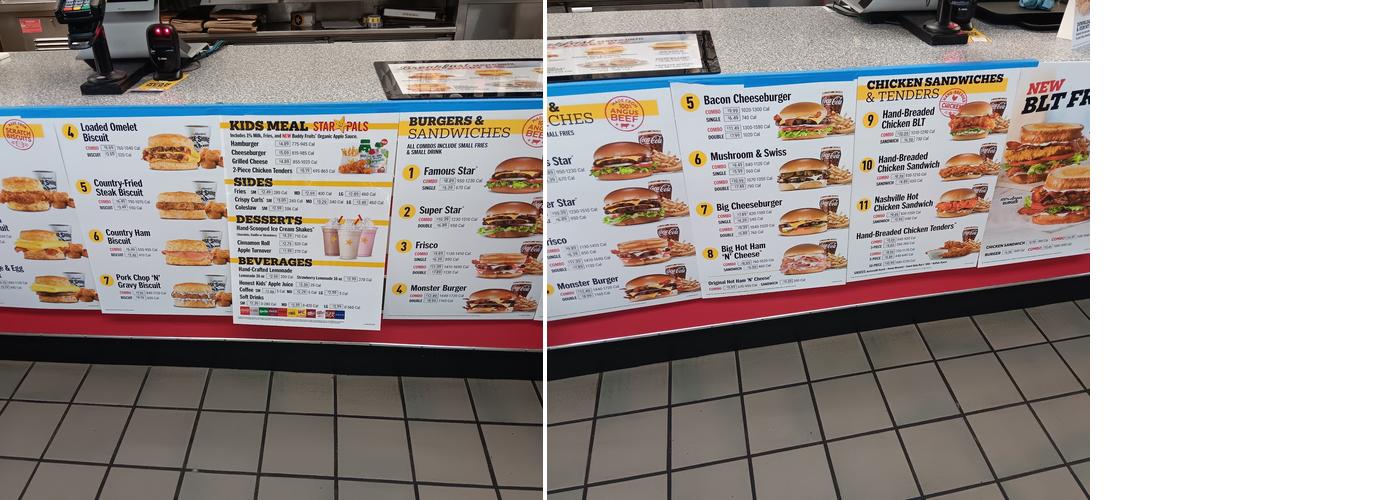 Hardee’s Menu