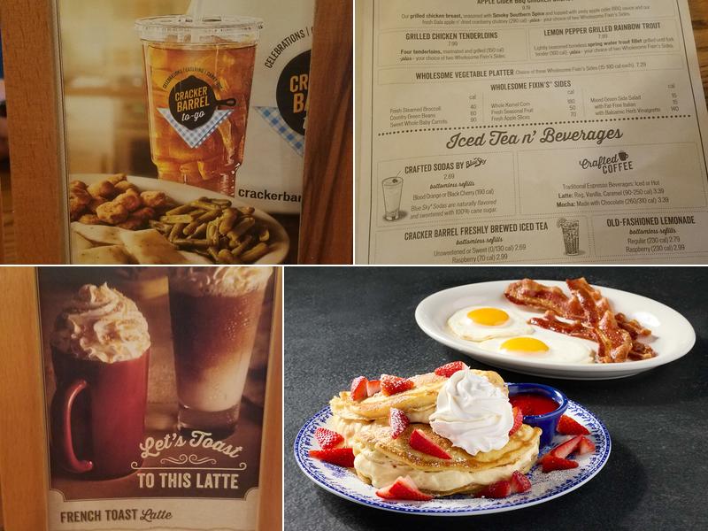 Cracker Barrel Old Country Store Menu