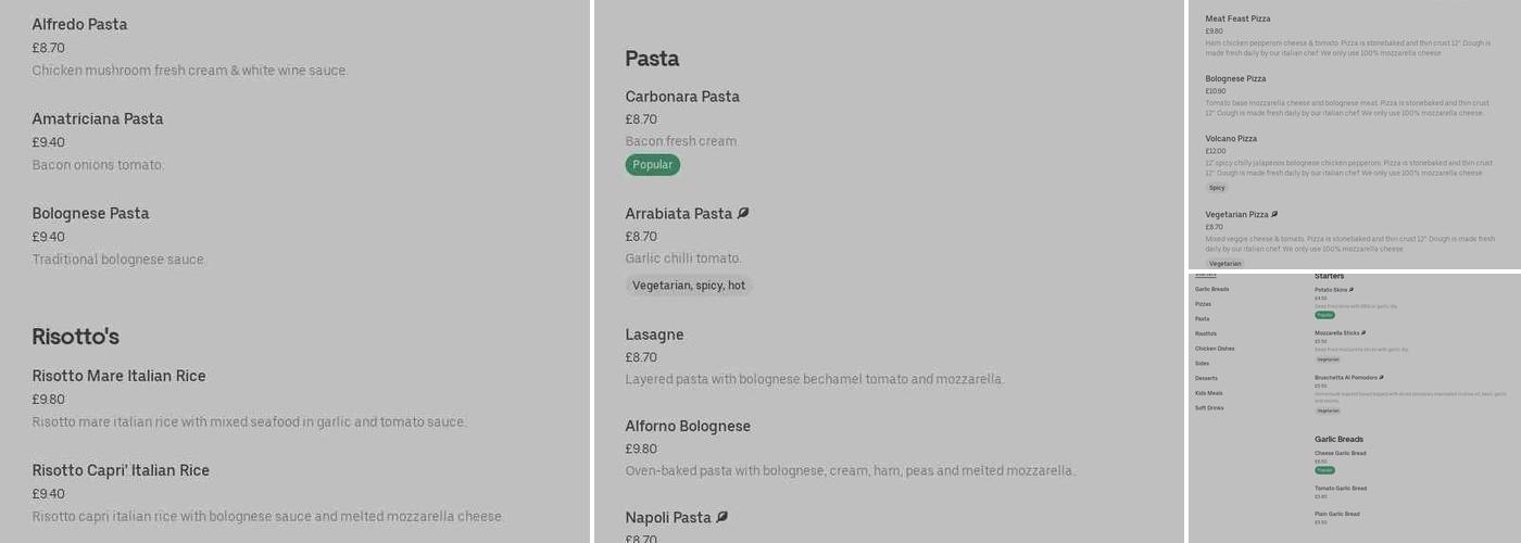 The Blue Olive Deli Menu