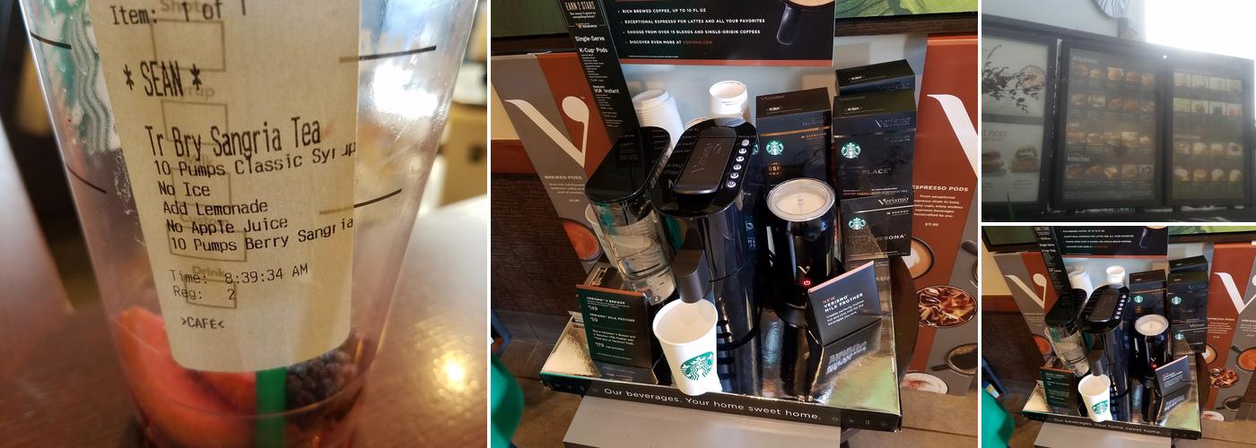 Starbucks Menu