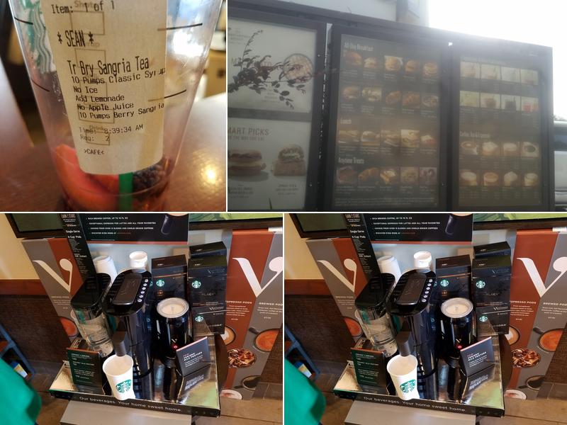 Starbucks Menu