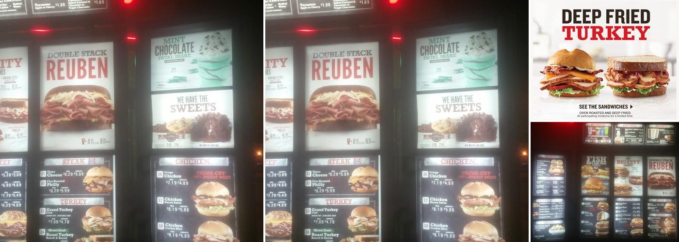 Arby's Menu