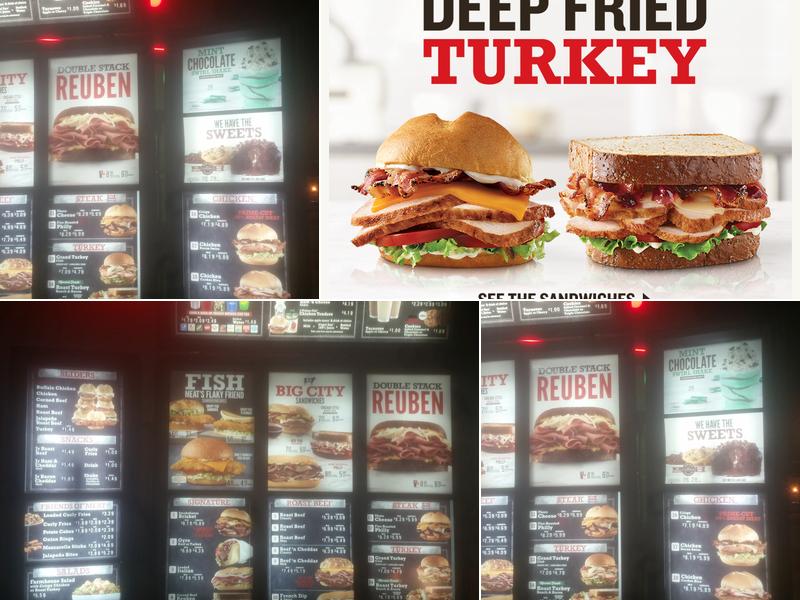 Arby's Menu