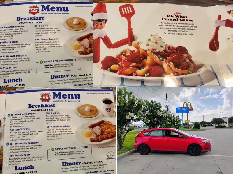 IHOP Menu