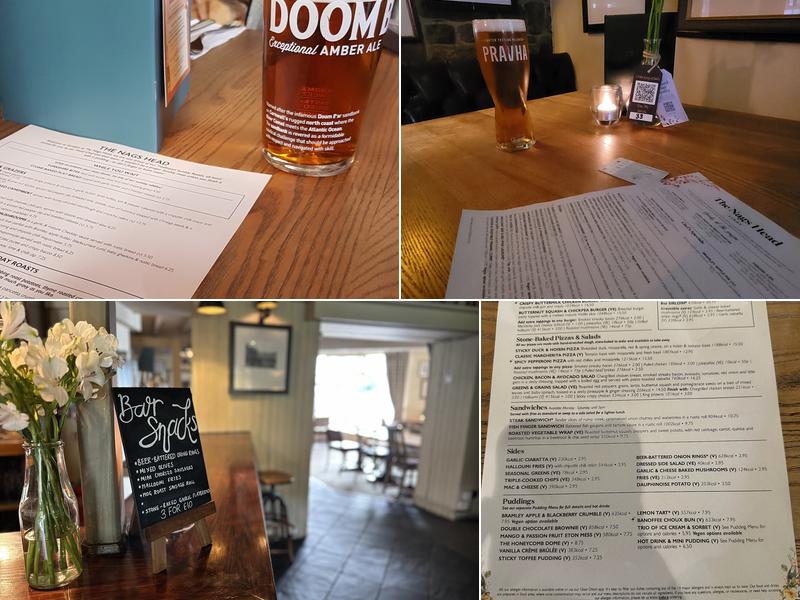 The Nags Head Menu