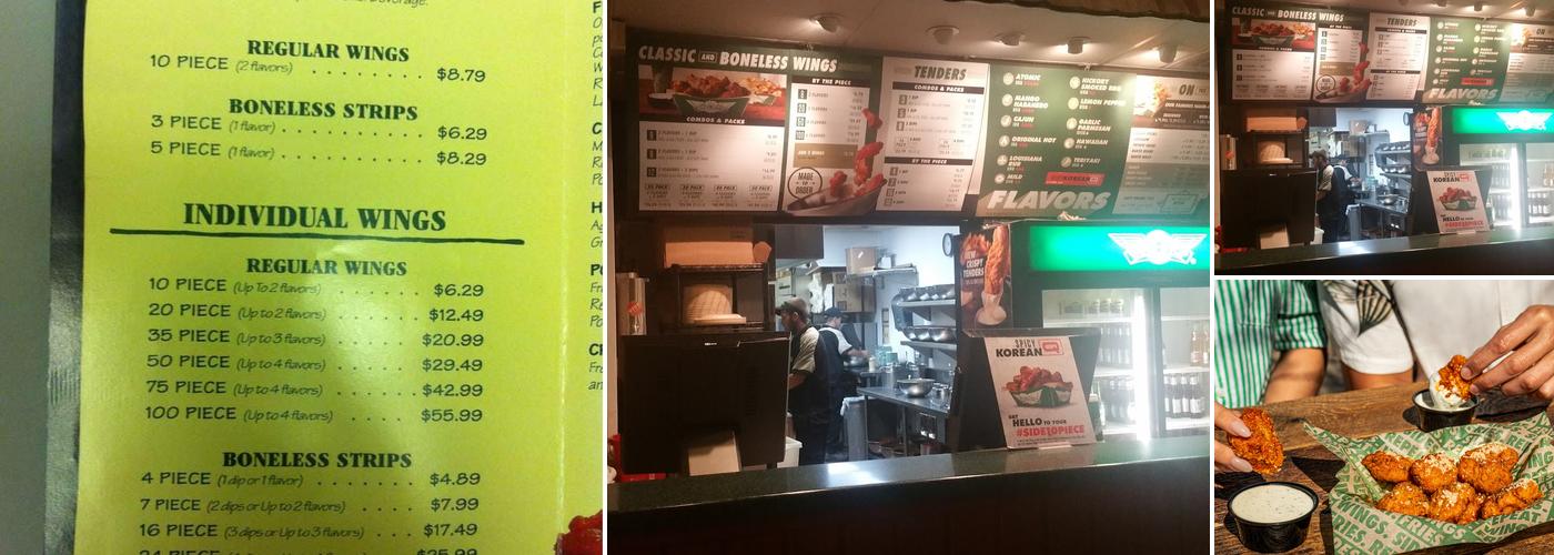 Wingstop Menu