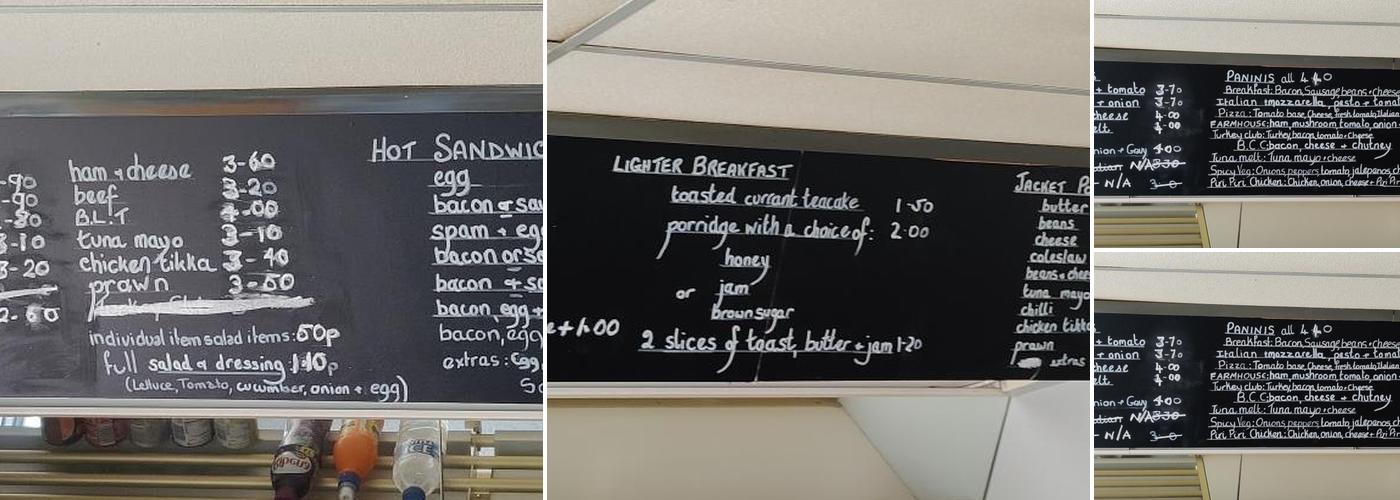 The Village Bakery & Cafe Menu