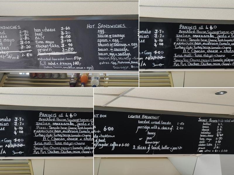 The Village Bakery & Cafe Menu