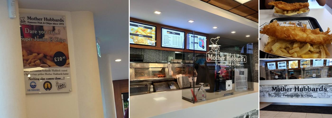 Mother Hubbard’s Menu