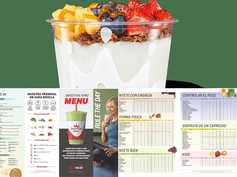 Smoothie King Menu