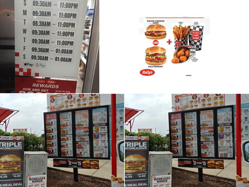 Rally's Menu