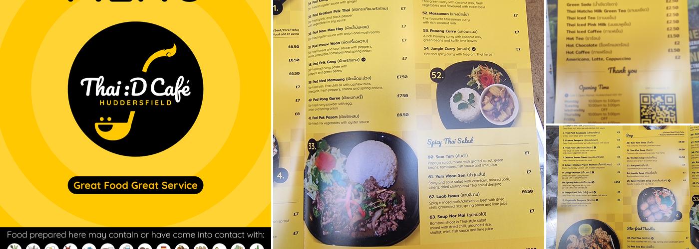 Thai Smile HD Menu