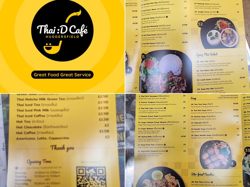 Thai Smile HD Menu