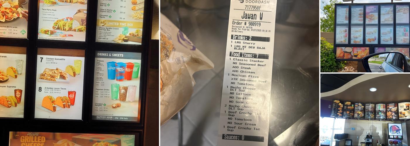 Taco Bell Menu
