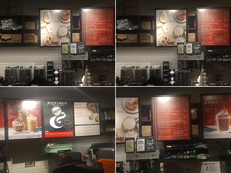 Starbucks Menu
