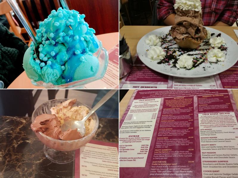 Newland Caffe Gelato Menu