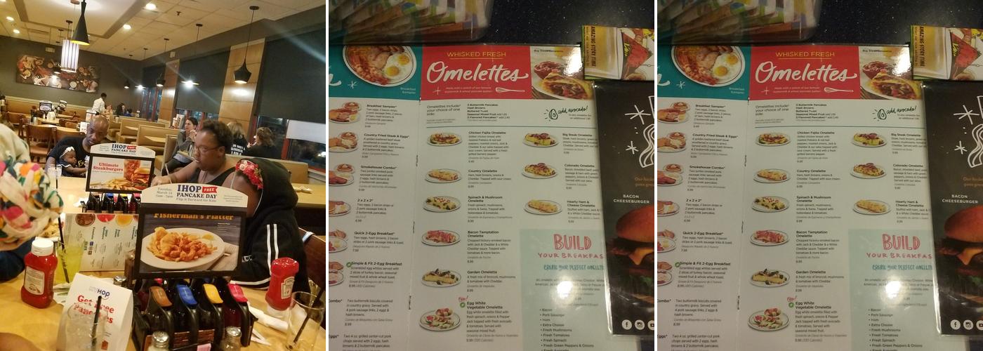 IHOP Menu