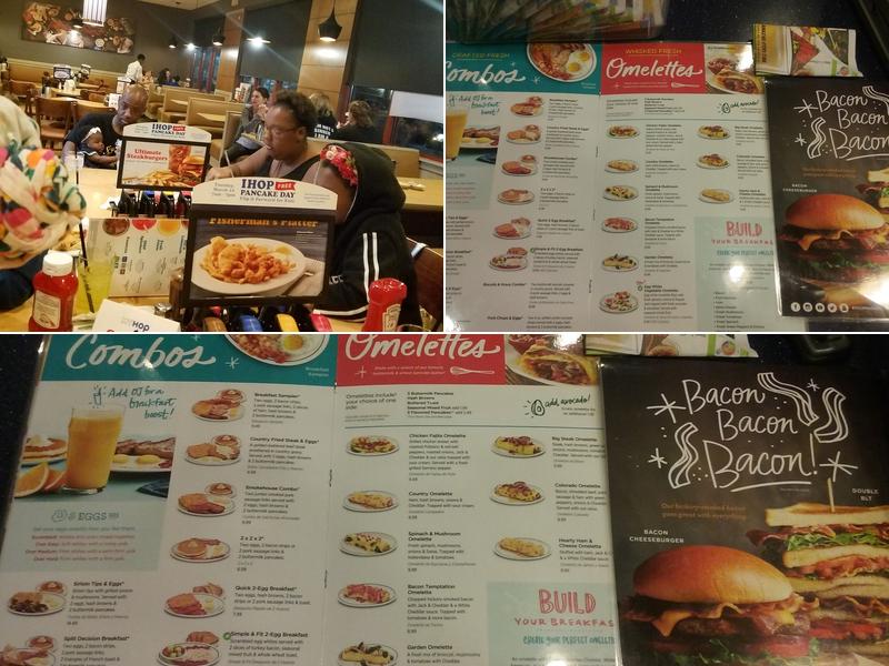 IHOP Menu