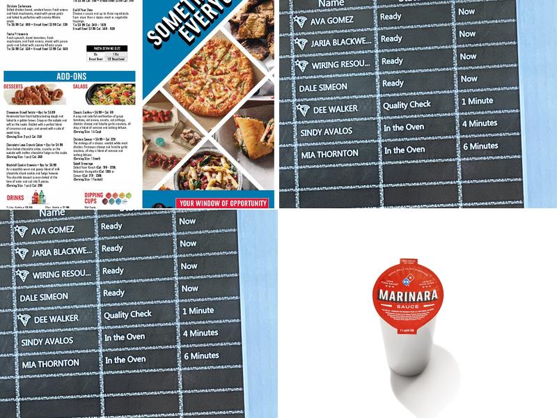 Domino's Pizza Menu