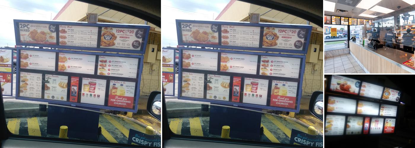 Church's Texas Chicken Menu