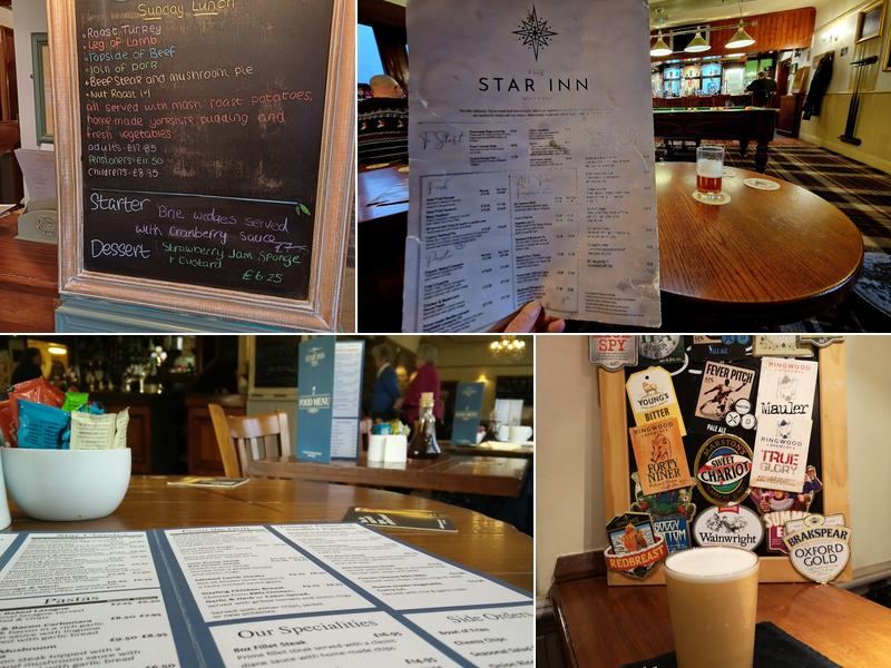 The Star Inn Menu
