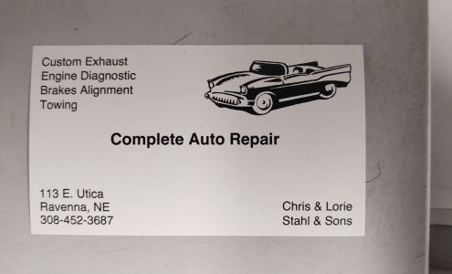 Complete Auto Repair Sales Ravenna