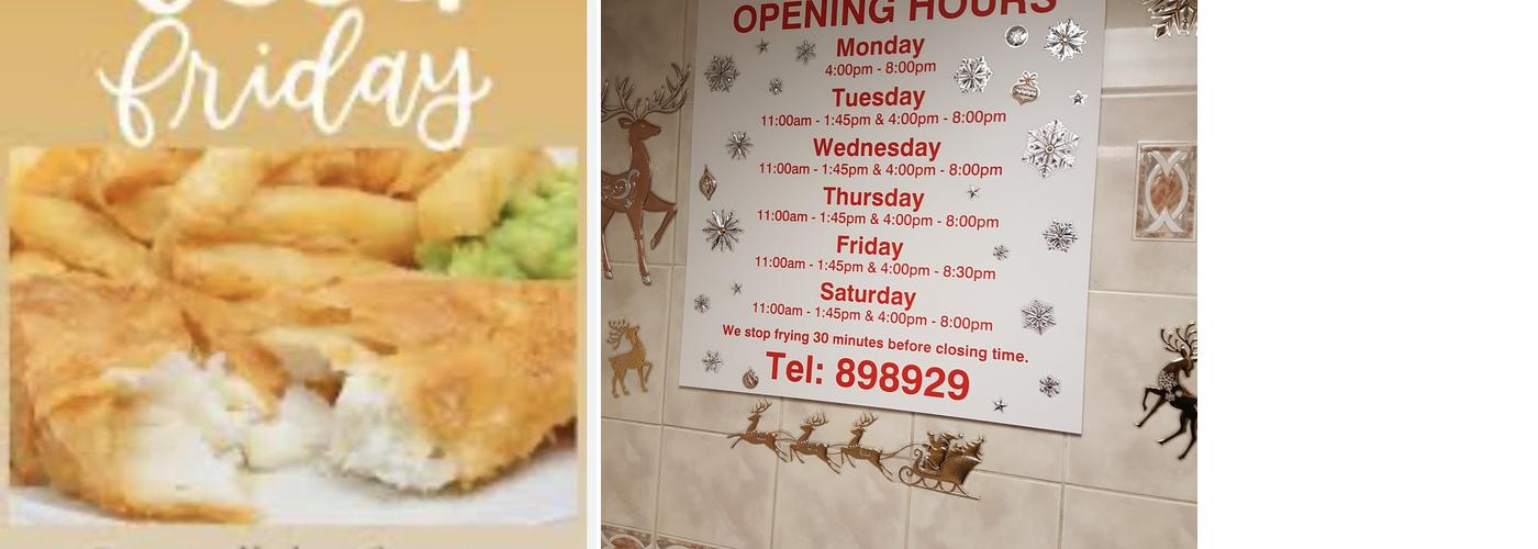 Leedhams Fisheries Menu