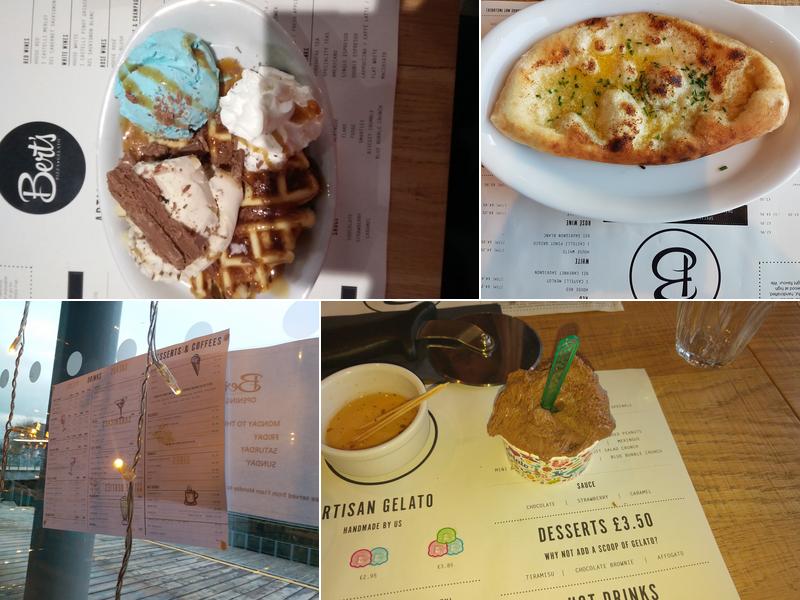 Bert's Pizza & Gelato Hull Menu