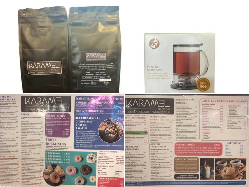 Karamel Menu
