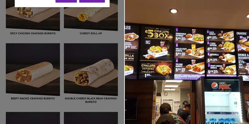 Taco Bell Menu