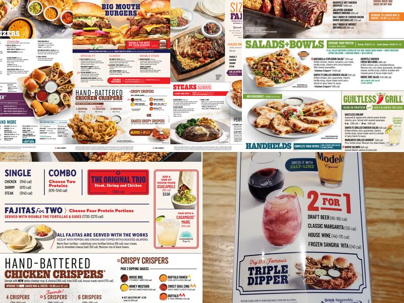 Chili's Grill & Bar Menu