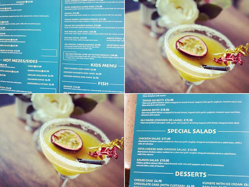 Asi Barbecue Restaurant and Bar Menu