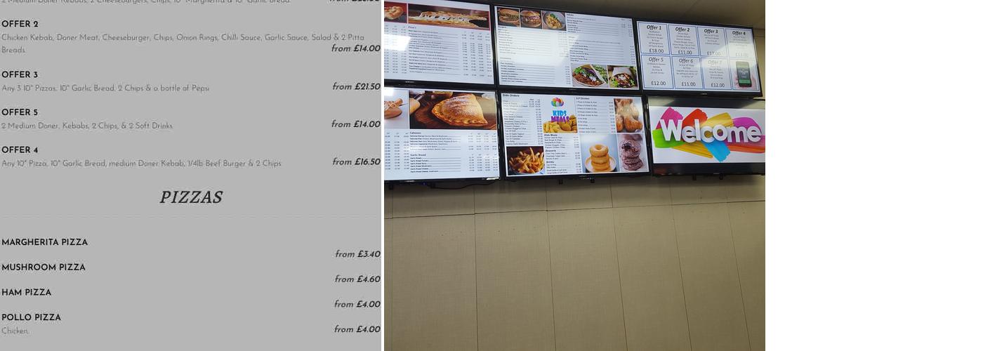 The Italian job Menu