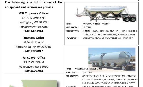 Washington Trucking Inc Darrington