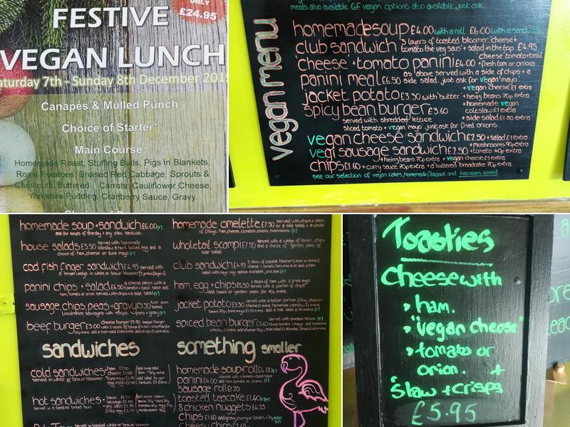 Pavilion Cafe - East Park (AJR Catering Ltd) Menu