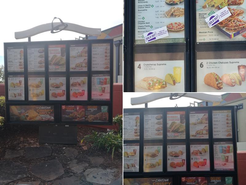 Taco Bell Menu