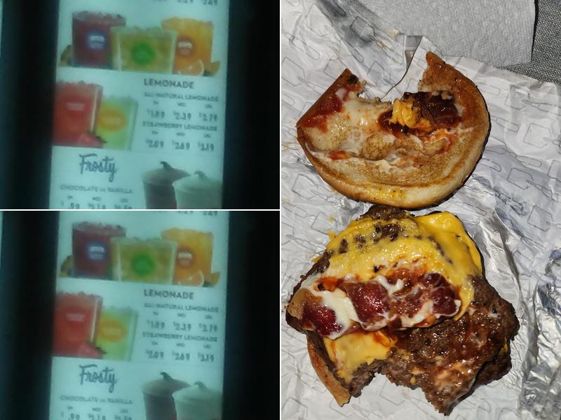Wendy's Menu