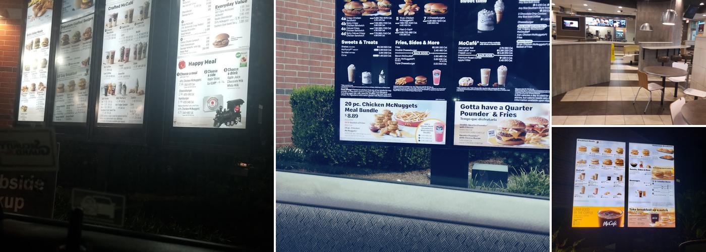 McDonald's Menu
