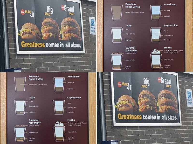 McDonald's Menu