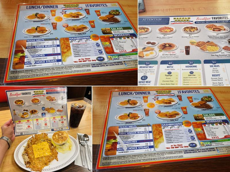 Waffle House Menu