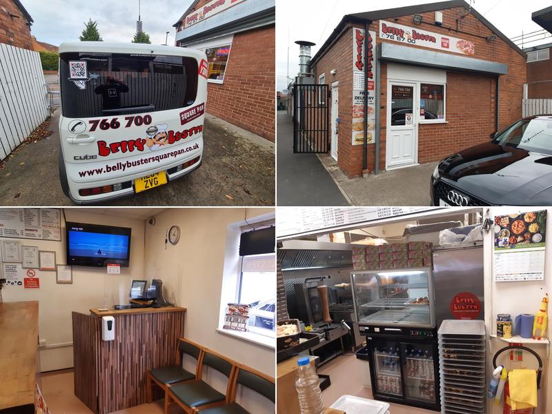 Belly Buster Square Pan Huntington