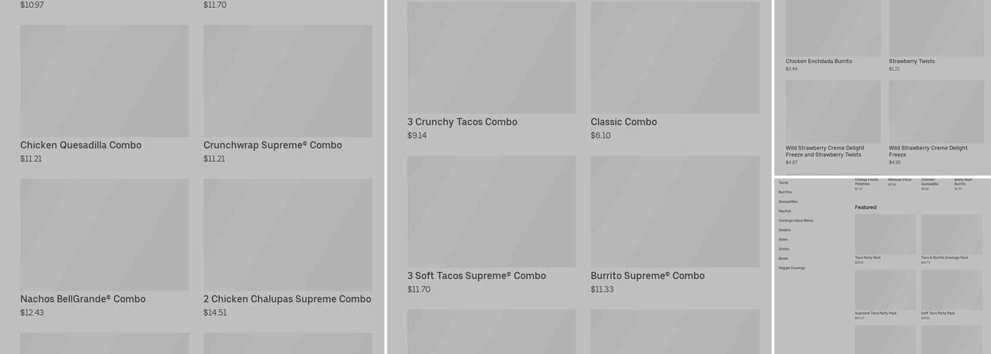 Taco Bell Menu