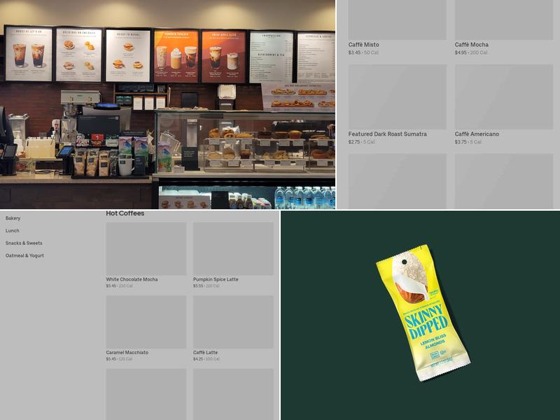 Starbucks Menu