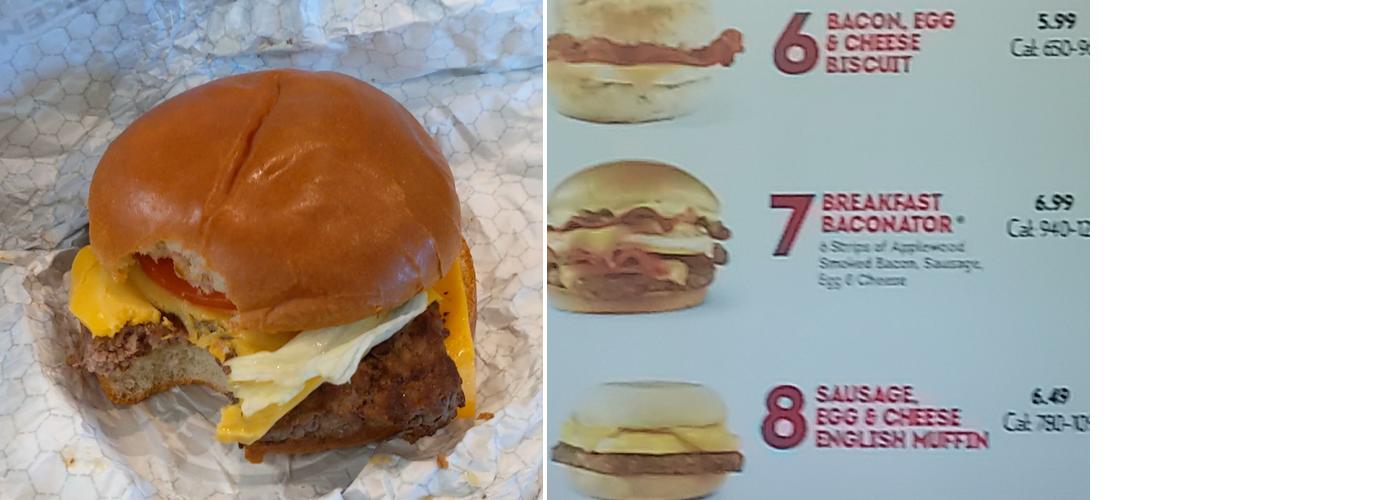 Wendy's Menu