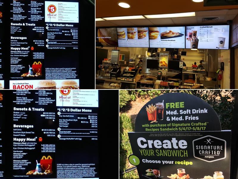 McDonald's Menu